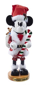 Mickey Mouse Santa<br>Disney Steinbach Nutcracker
